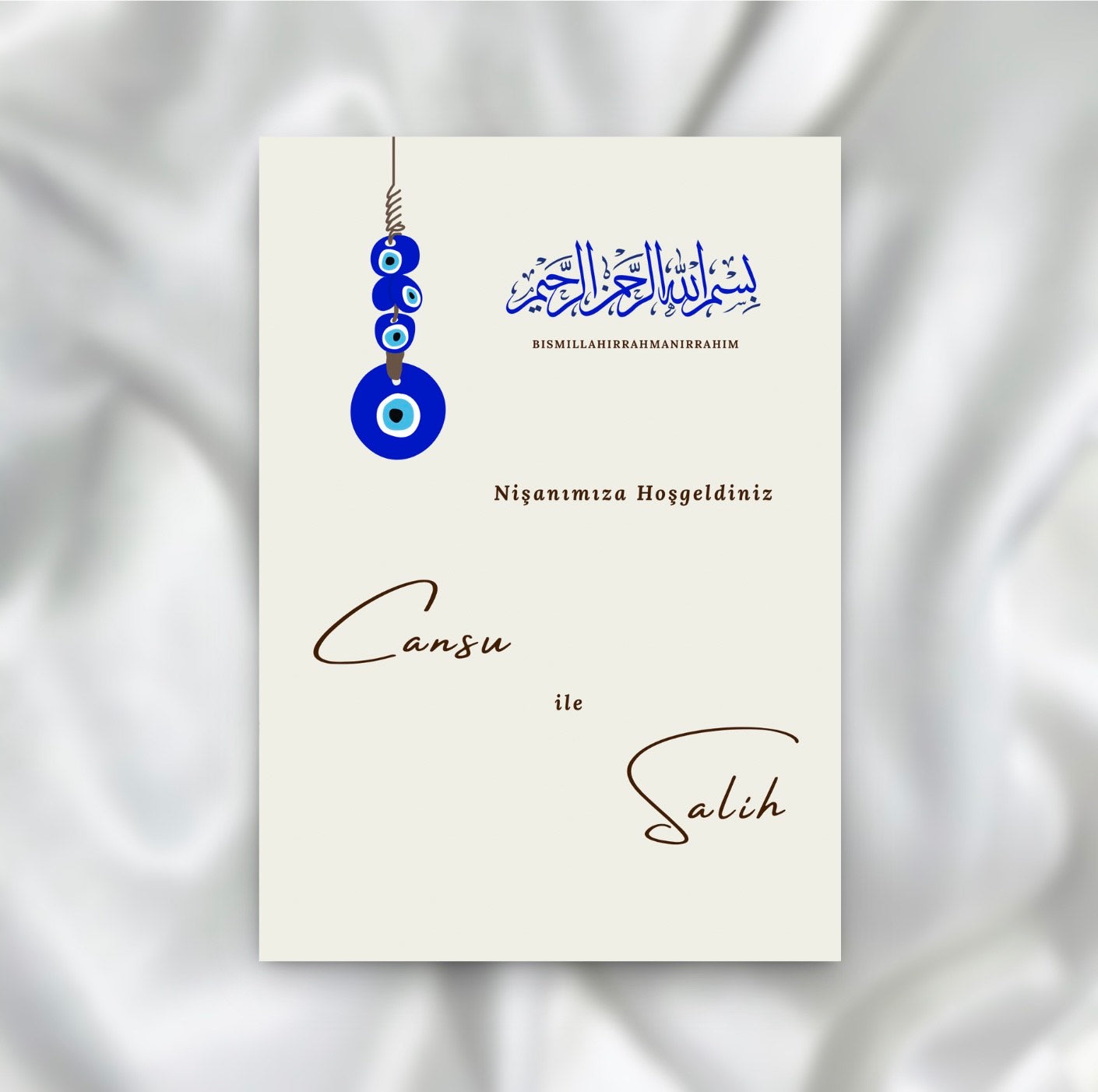 Carte de Bienvenue - Nazar SEDesigns