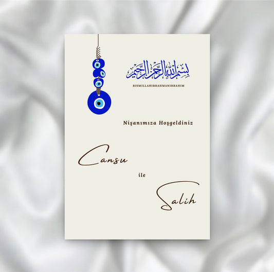 Carte de Bienvenue - Nazar SEDesigns